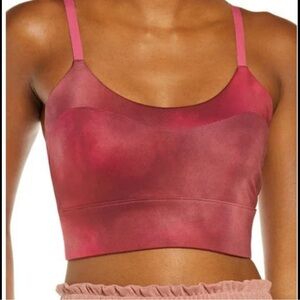 NEW FP Movement Red Dye Sports Bra XS